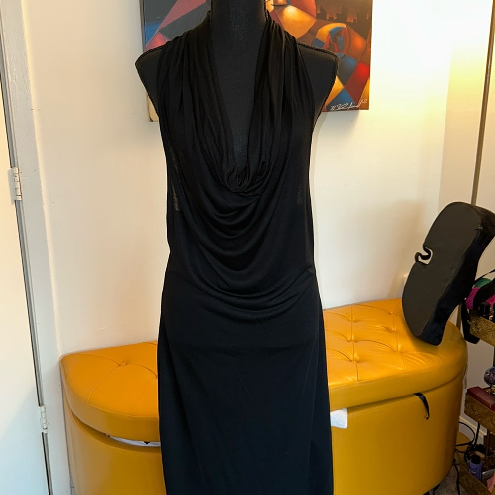 LBD Racerback Cowl Neck